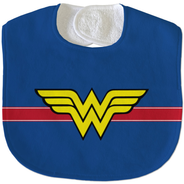 Custom Design - New Baby Bib - Closed and Folded