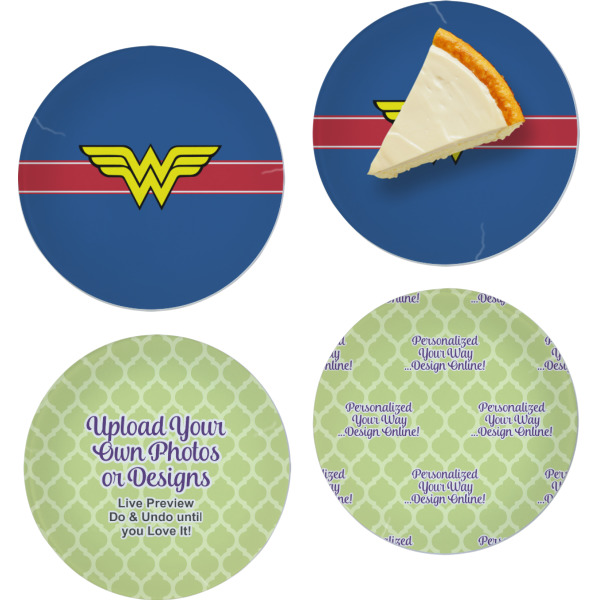 Custom Design - Set of Appetizer / Dessert Plates