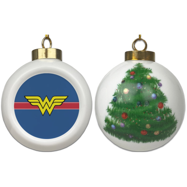 Custom Design - Ceramic Christmas Ornament - X-Mas Tree (APPROVAL)