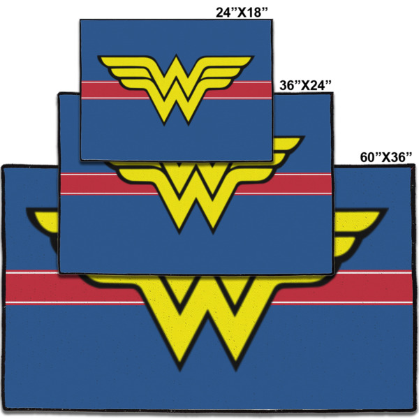 Custom Design - Door Mats - Size Comparison