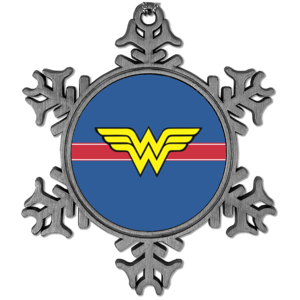 Custom Design Your Own Vintage Snowflake Ornament