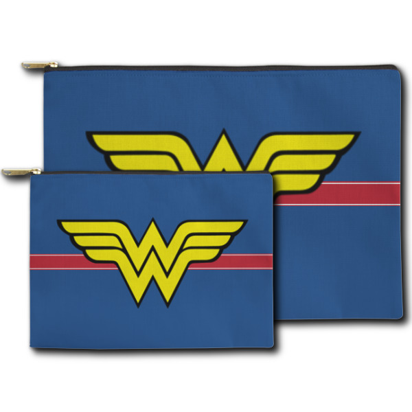 Custom Design - Zippered Pouches - Size Comparison