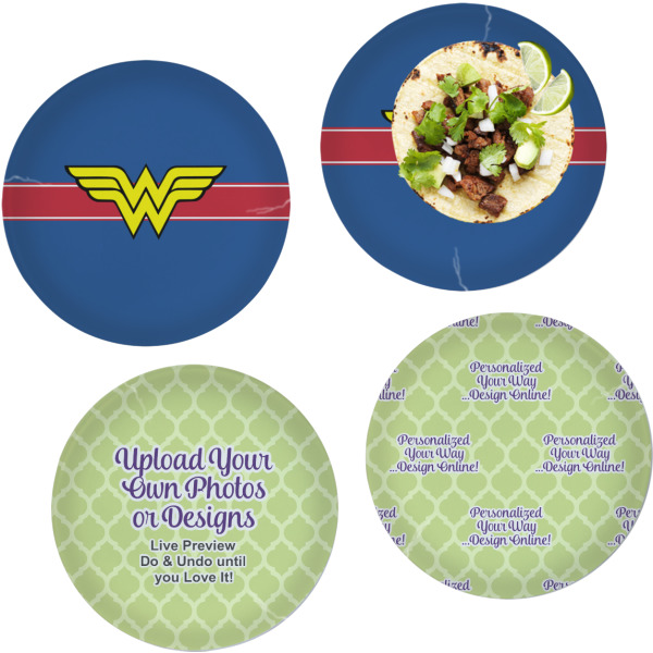 Custom Design - Set of Lunch / Dinner Plates