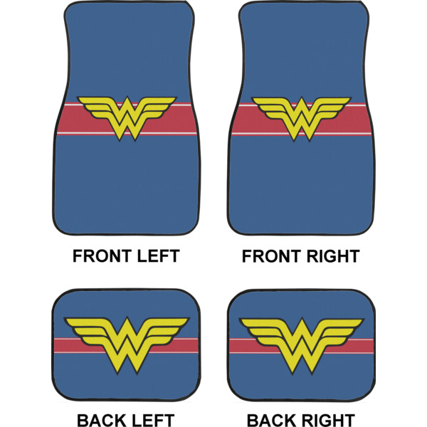 Custom Design - Car Floor Mats Set (2F + 2B)