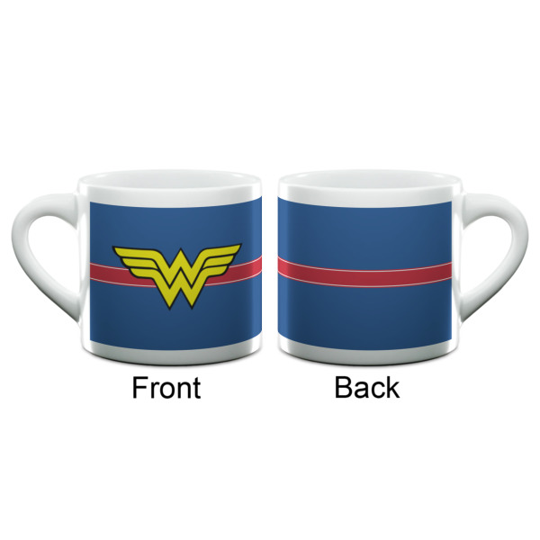 Custom Design - Double Shot Espresso Cup - Single - Front & Back