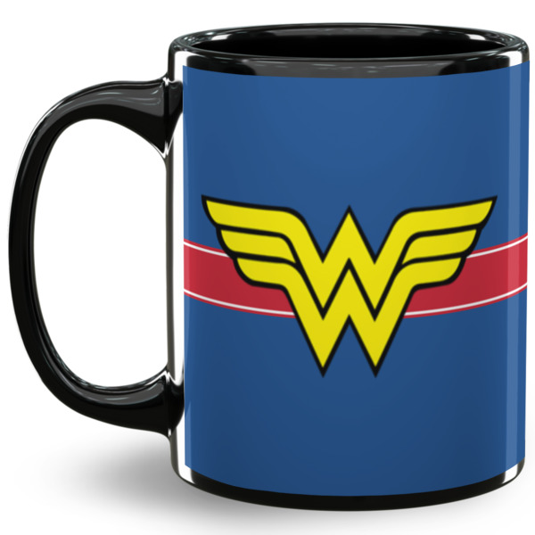 Custom Design Your Own 11 oz Coffee Mug - Black