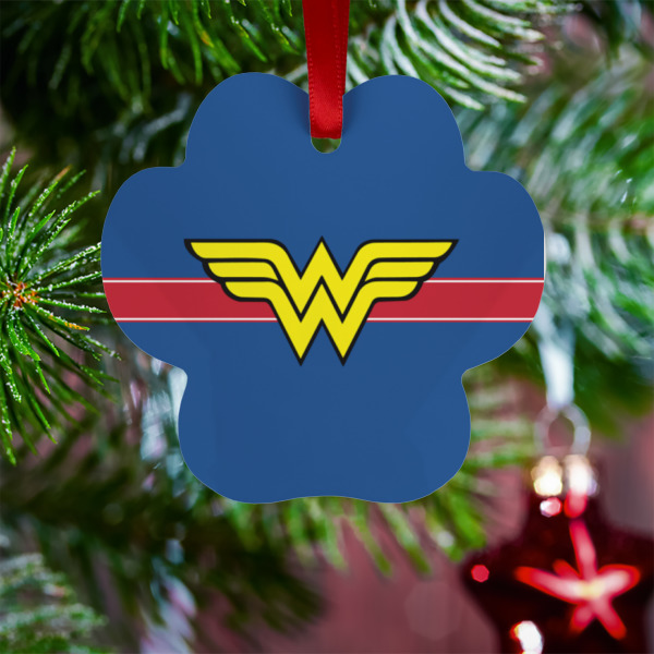 Custom Design - Metal Paw Ornament - Lifestyle