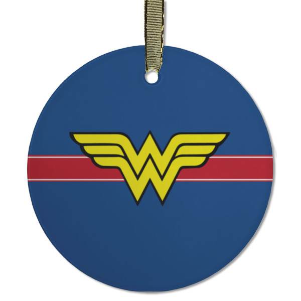 Custom Design - Frosted Glass Ornament - Round