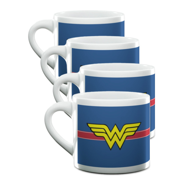 Custom Design Your Own Double Shot Espresso Cups - Set of 4