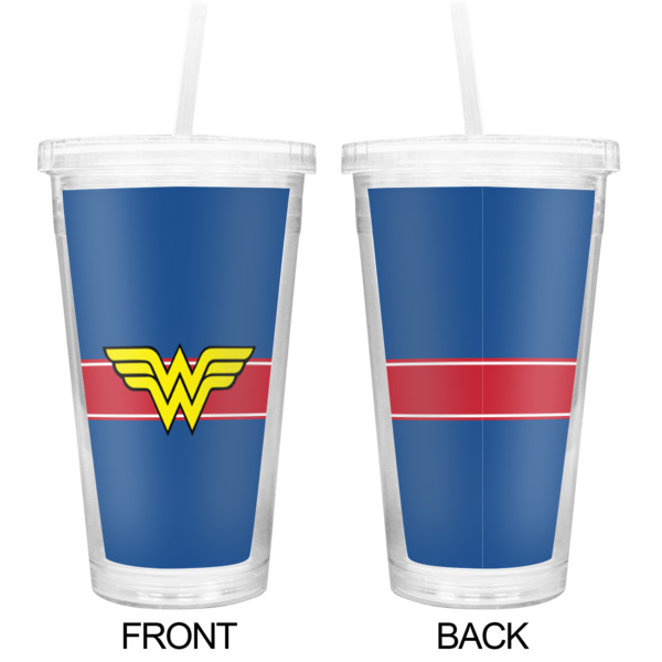 Custom Design - Double Wall Tumbler with Straw - Approval