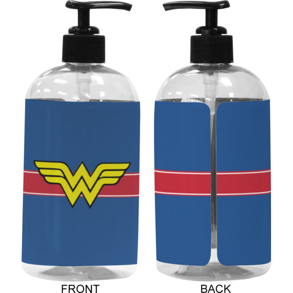 Custom Design - 16 oz Plastic Liquid Dispenser (Approval) - Black