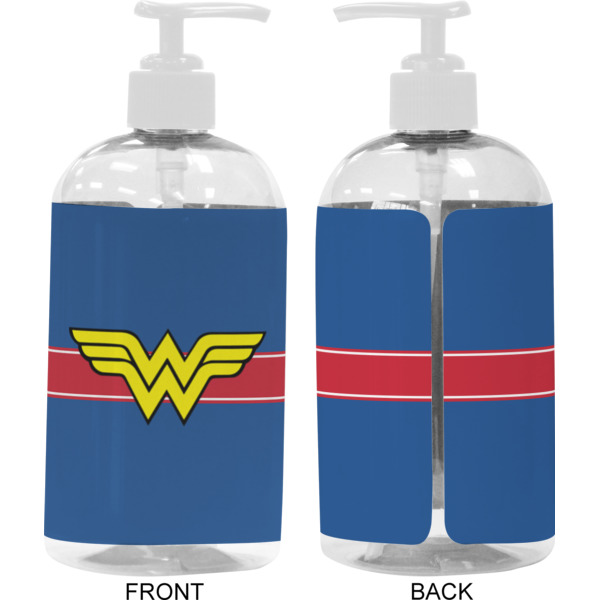 Custom Design - 16 oz Plastic Liquid Dispenser - Approval - White