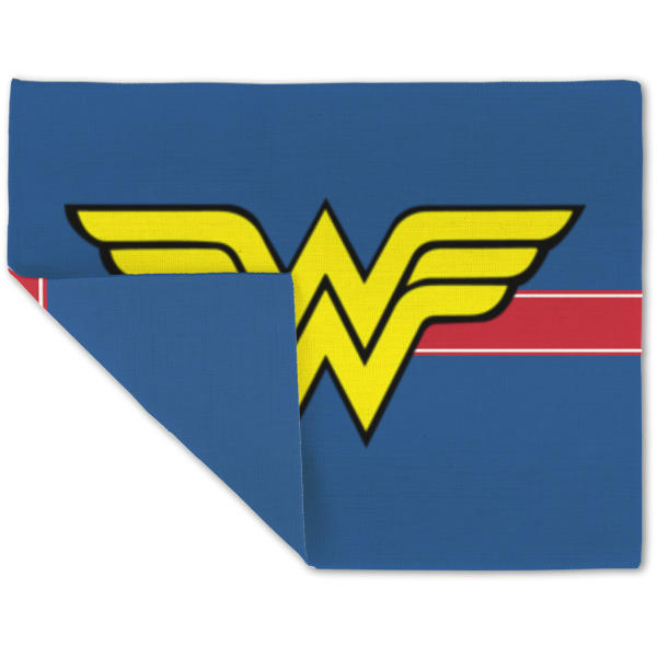 Custom Design - Linen Placemat - Folded Corner (double side)