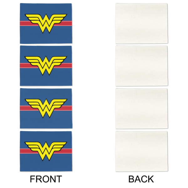 Custom Design - Linen Placemat - APPROVAL Set of 4 (single sided)