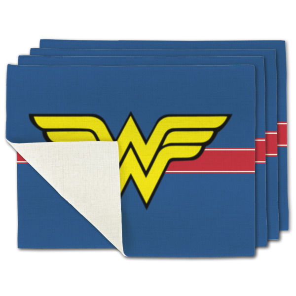 Custom Design Your Own Single-Sided Linen Placemat - Set of 4