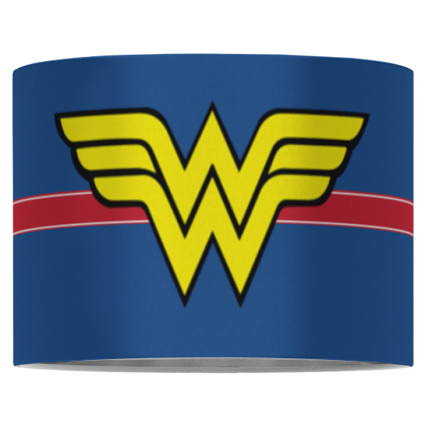 Custom Design - 16" Drum Lampshade - Front (Fabric)