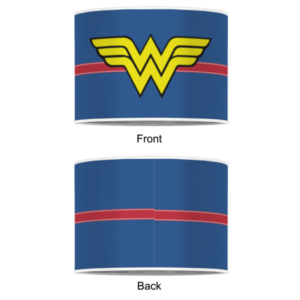 Custom Design - 8" Drum Lampshade - APPROVAL (Poly Film)