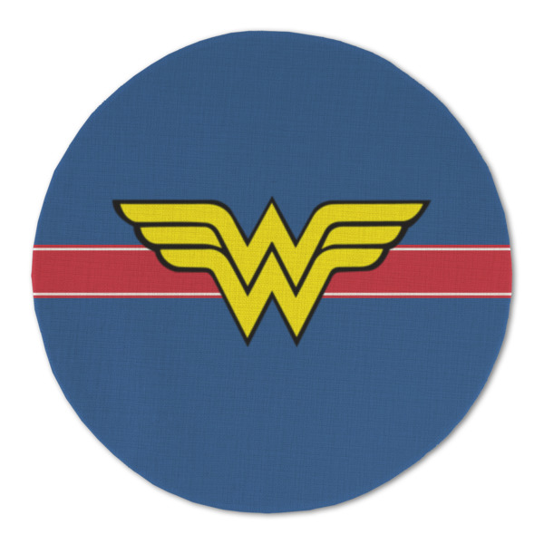 Custom Design - Round Linen Placemats - FRONT (Double Sided)