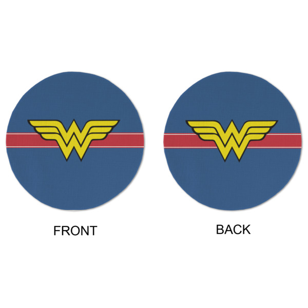 Custom Design - Round Linen Placemats - APPROVAL (double sided)