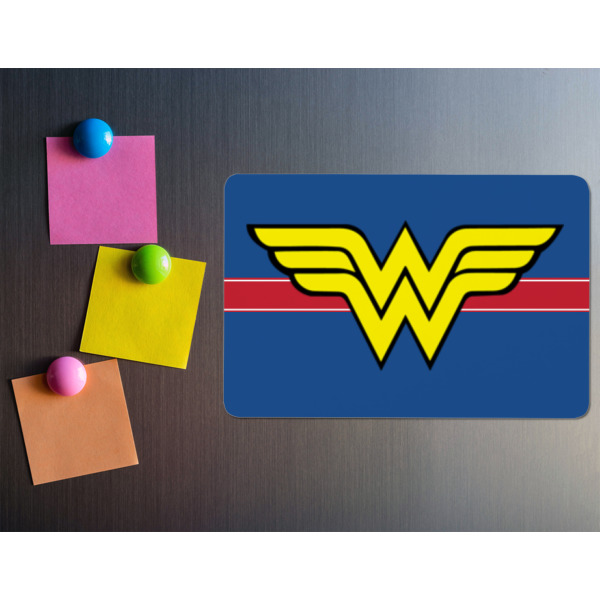 Custom Design - Rectangular Fridge Magnet - LIFESTYLE