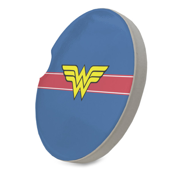 Custom Design - Sandstone Car Coaster - Standing Angle