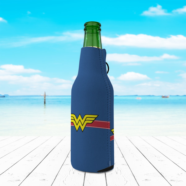 Custom Design - Zipper Bottle Cooler - LIFESTYLE