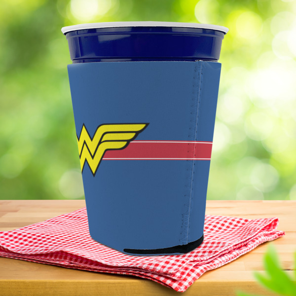 Custom Design - Party Cup Sleeves - with bottom - Lifestyle