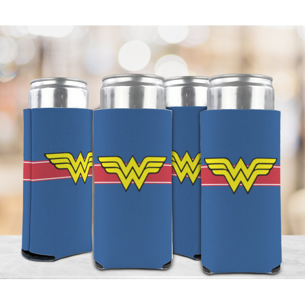 Custom Design - Can Cooler - Tall 12oz - Set of 4 - In Context