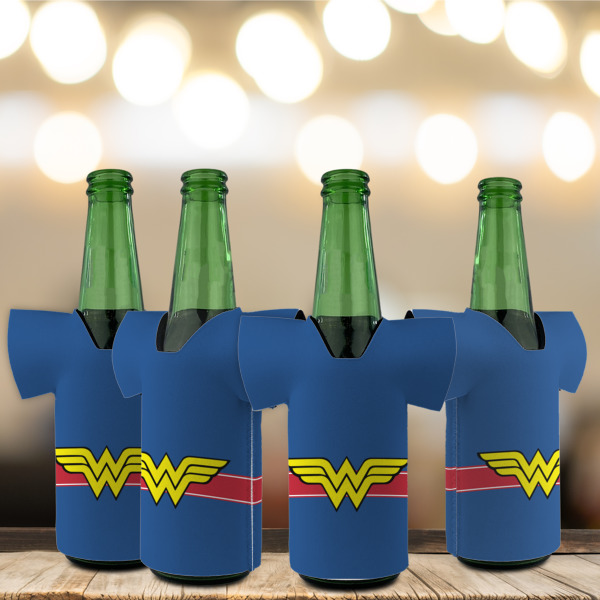 Custom Design - Jersey Bottle Cooler - Set of 4 - LIFESTYLE
