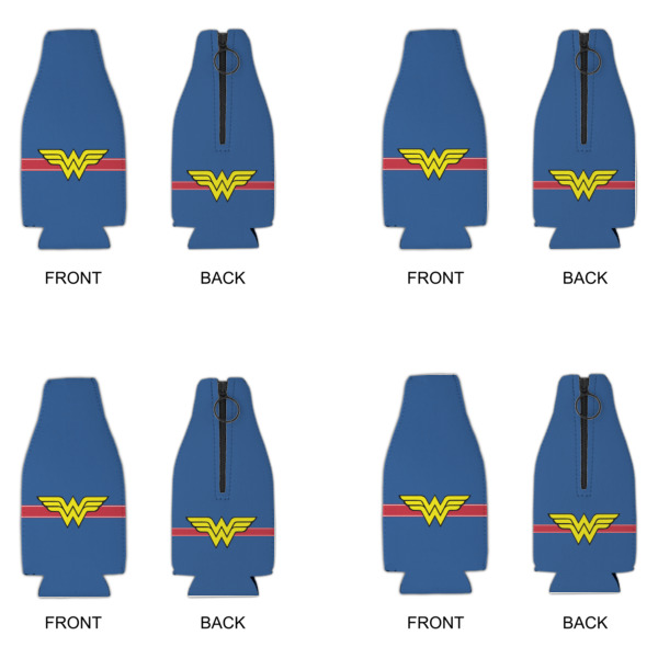 Custom Design - Zipper Bottle Cooler - Set of 4 - Approval