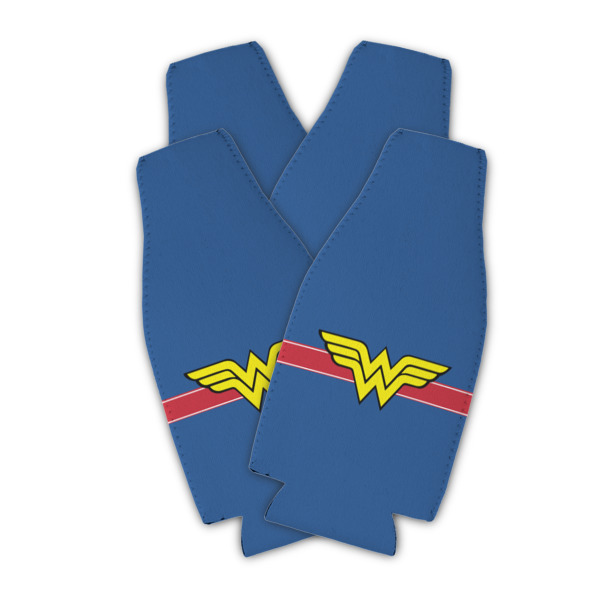 Custom Design - Zipper Bottle Cooler - Set of 4 - Main