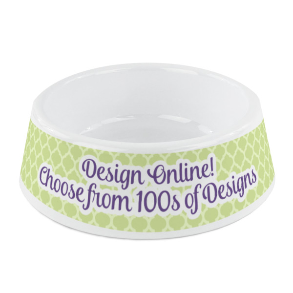 Custom Design Your Own Plastic Dog Bowl - Small