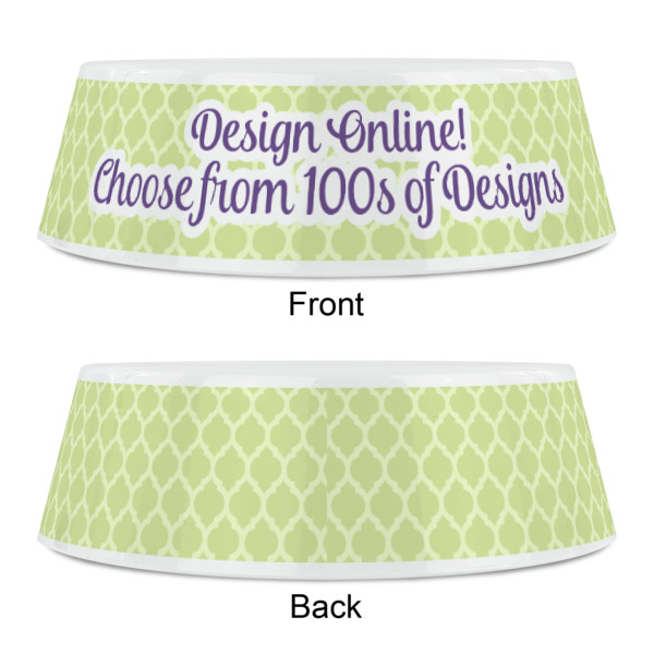 Custom Design - Plastic Pet Bowls - Small - Approval