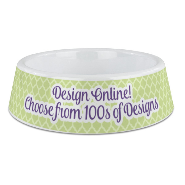 Custom Design Your Own Plastic Dog Bowl - Large