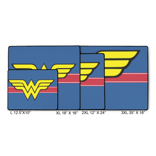 Custom Design - Gaming Mats - Size Chart