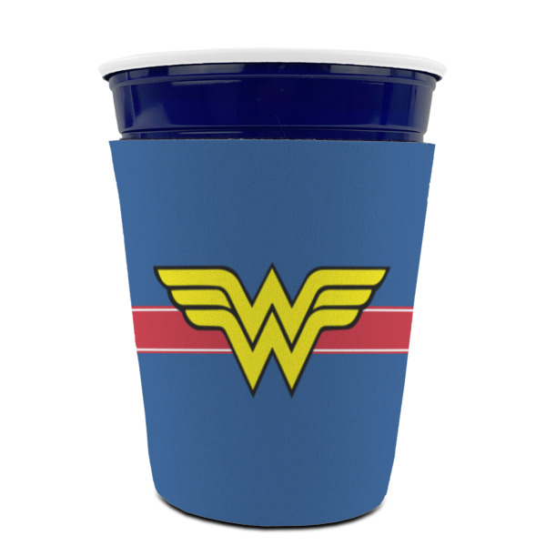 Custom Design - Party Cup Sleeves - without bottom - Front (On Cup)