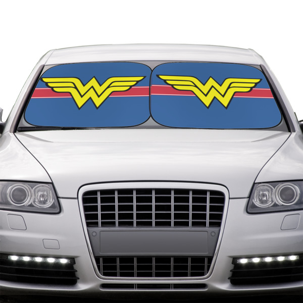 Custom Design - Car Sun Shades - IN CONTEXT