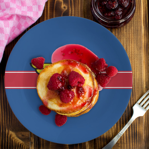 Custom Design - Melamine Plate 8 inches - LIFESTYLE