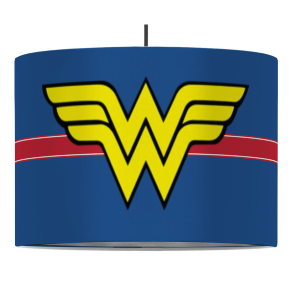 Custom Design - 16" Drum Lampshade - PENDANT (Fabric)