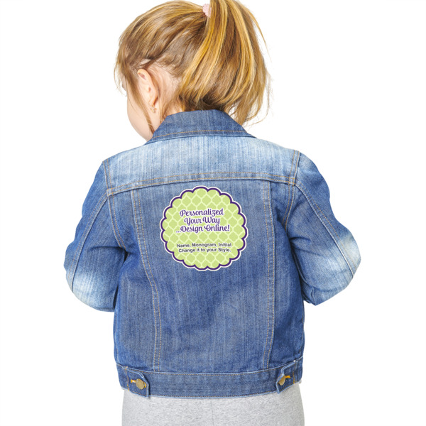 Custom Design - Custom Shape Iron On Patches - XXL - Single - Approval