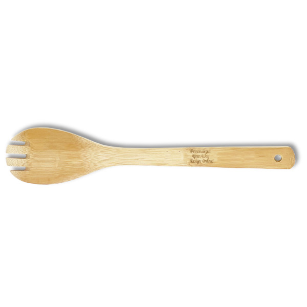 Custom Design - Bamboo Spork - Single Sided - FRONT
