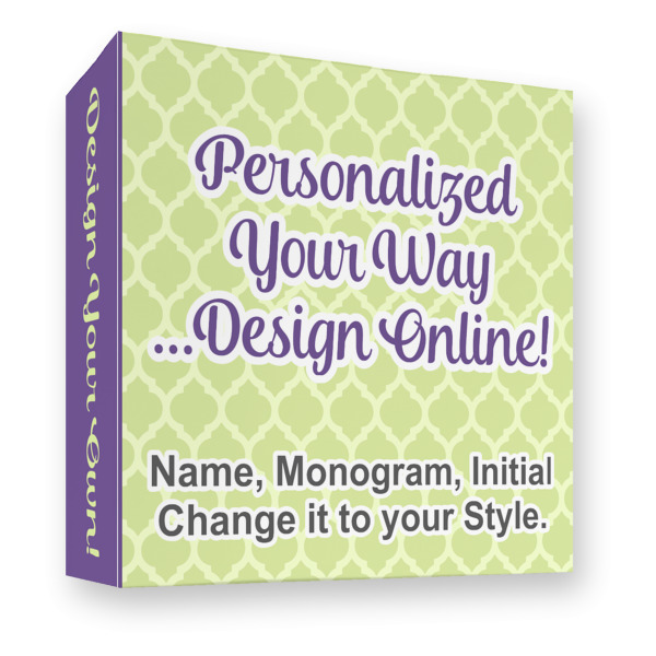 Custom Design - 3 Ring Binders - Full Wrap - 3" - Front