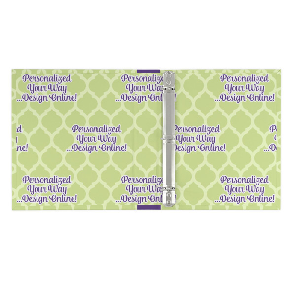 Custom Design - 3 Ring Binders - Full Wrap - 1" - Open Inside