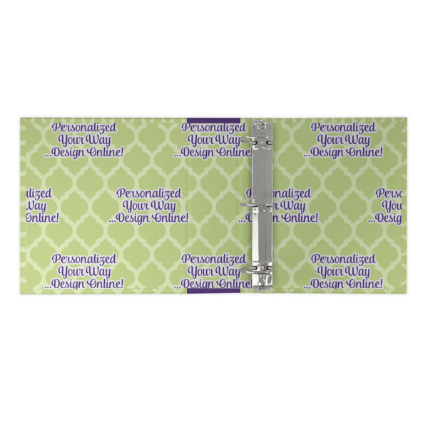 Custom Design - 3 Ring Binders - Full Wrap - 2" - Open Inside