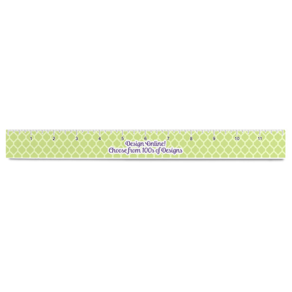 Custom Design - Plastic Ruler - 12" - FRONT