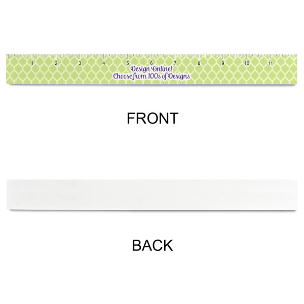 Custom Design - Plastic Ruler - 12" - APPROVAL