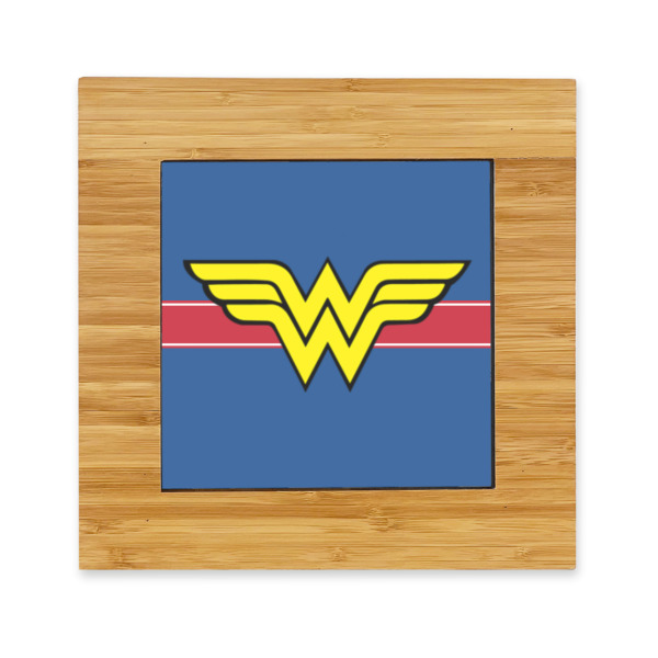 Custom Design Your Own Bamboo Trivet with Ceramic Tile Insert