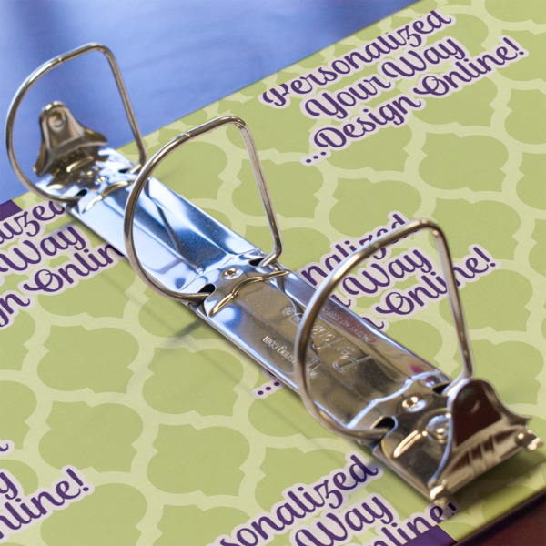 Custom Design - 3 Ring Binders - Full Wrap - 2" - Detail