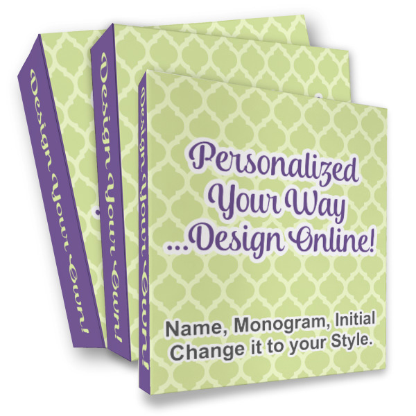 Custom Design Your Own 3-Ring Binder - Full Wrap