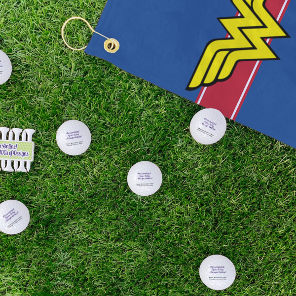 Custom Design - Golf Balls - Generic - Set of 12 - LIFESTYLE